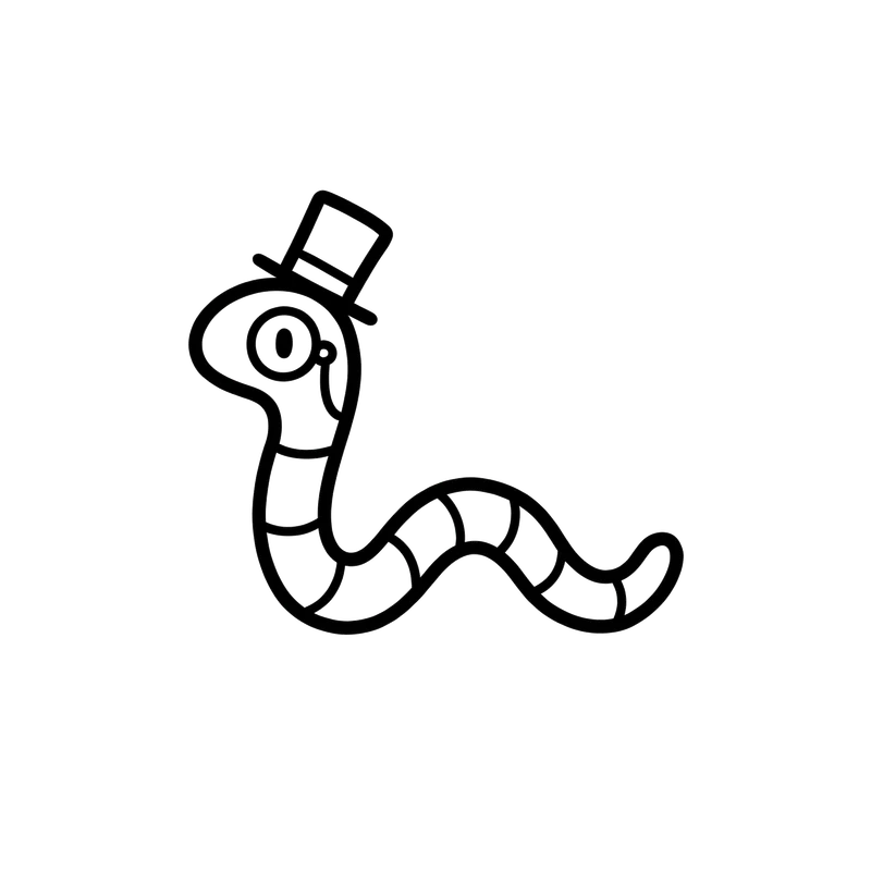 Worm med Hat — gentlemanden i banden